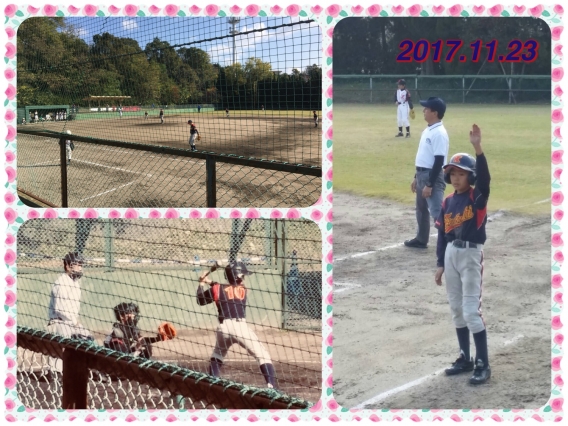 2017.11.23 北大阪大会✨1回戦⚾️